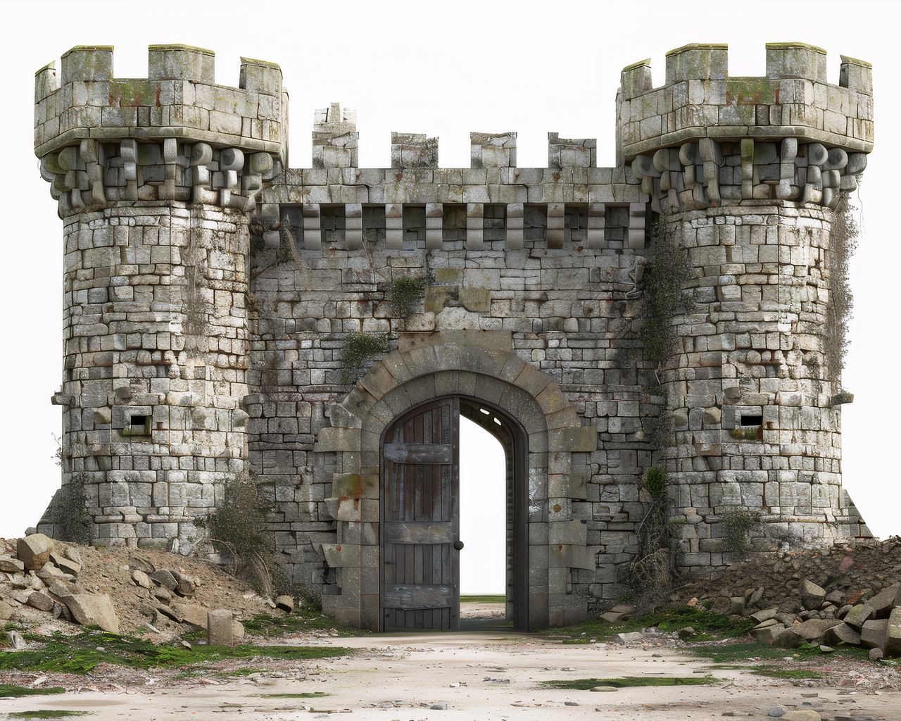 Medieval Castle 3D model